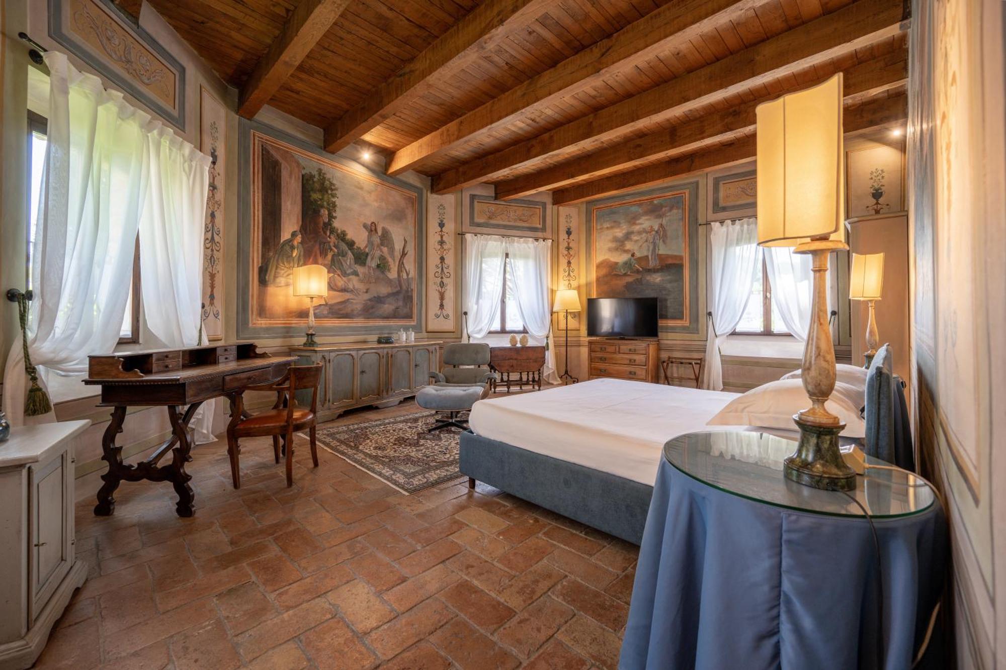 Palazzo Viviani Castello Di Montegridolfo Hotel Værelse billede