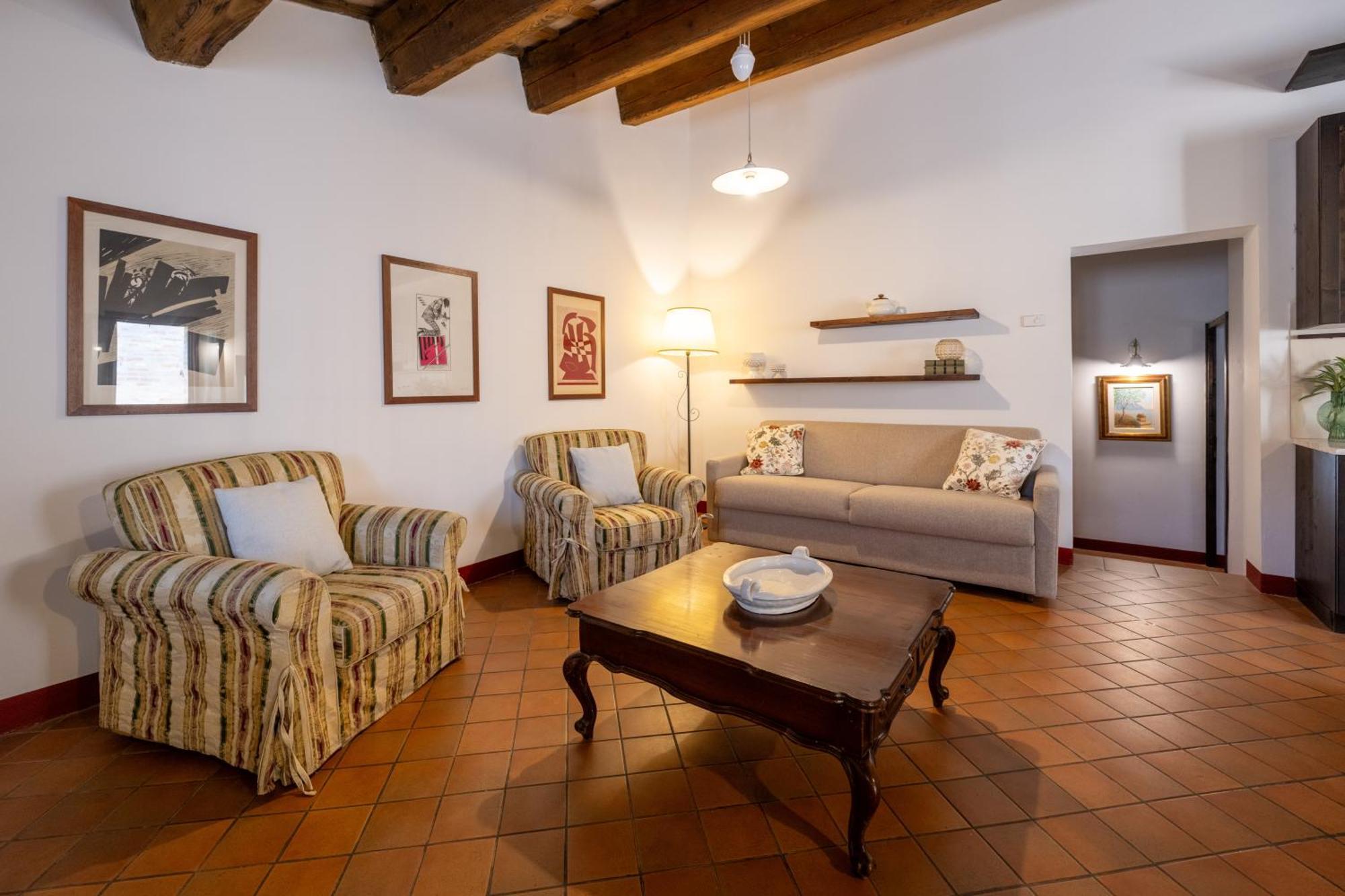 Palazzo Viviani Castello Di Montegridolfo Hotel Eksteriør billede